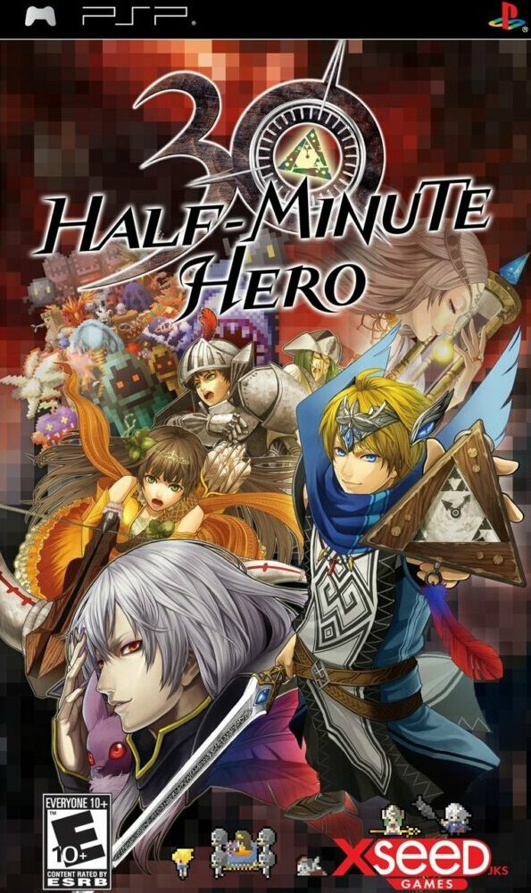 Joyas Ocultas PSP RPG Half Minute Hero Español