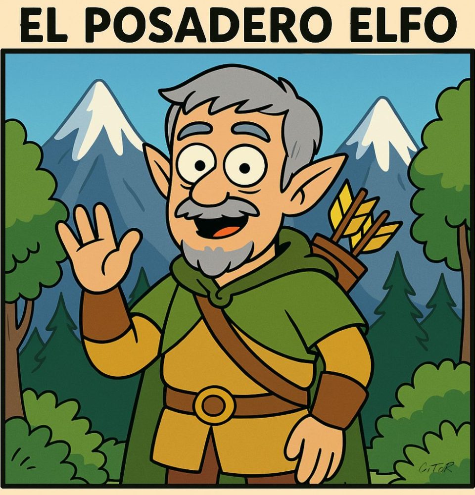 Comic Posadero Elfo RPG JuegoRPG webcomic español