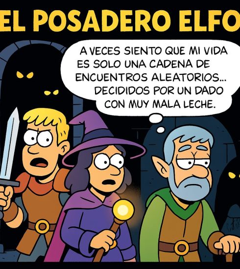 Comic Posadero Elfo RPG JuegoRPG webcomic español