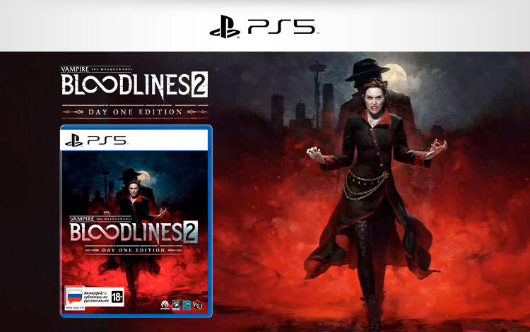 Vampire: The Masquerade - Bloodlines 2 Day One Edition - PS5